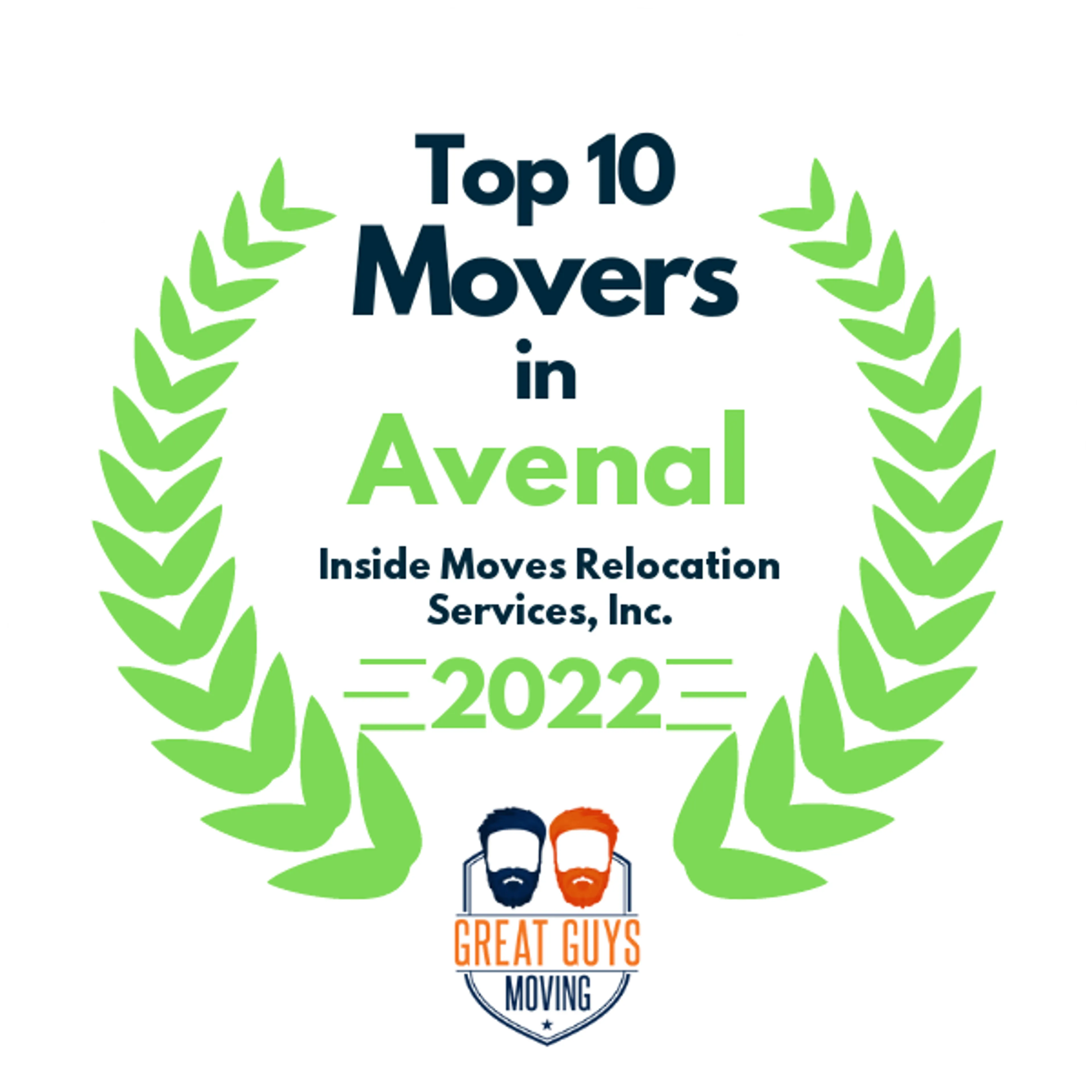 Top 10 Movers in Santa Clarita, CA 2022 award