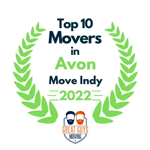 Top 10 Movers in Indianapolis, IN 2022 award