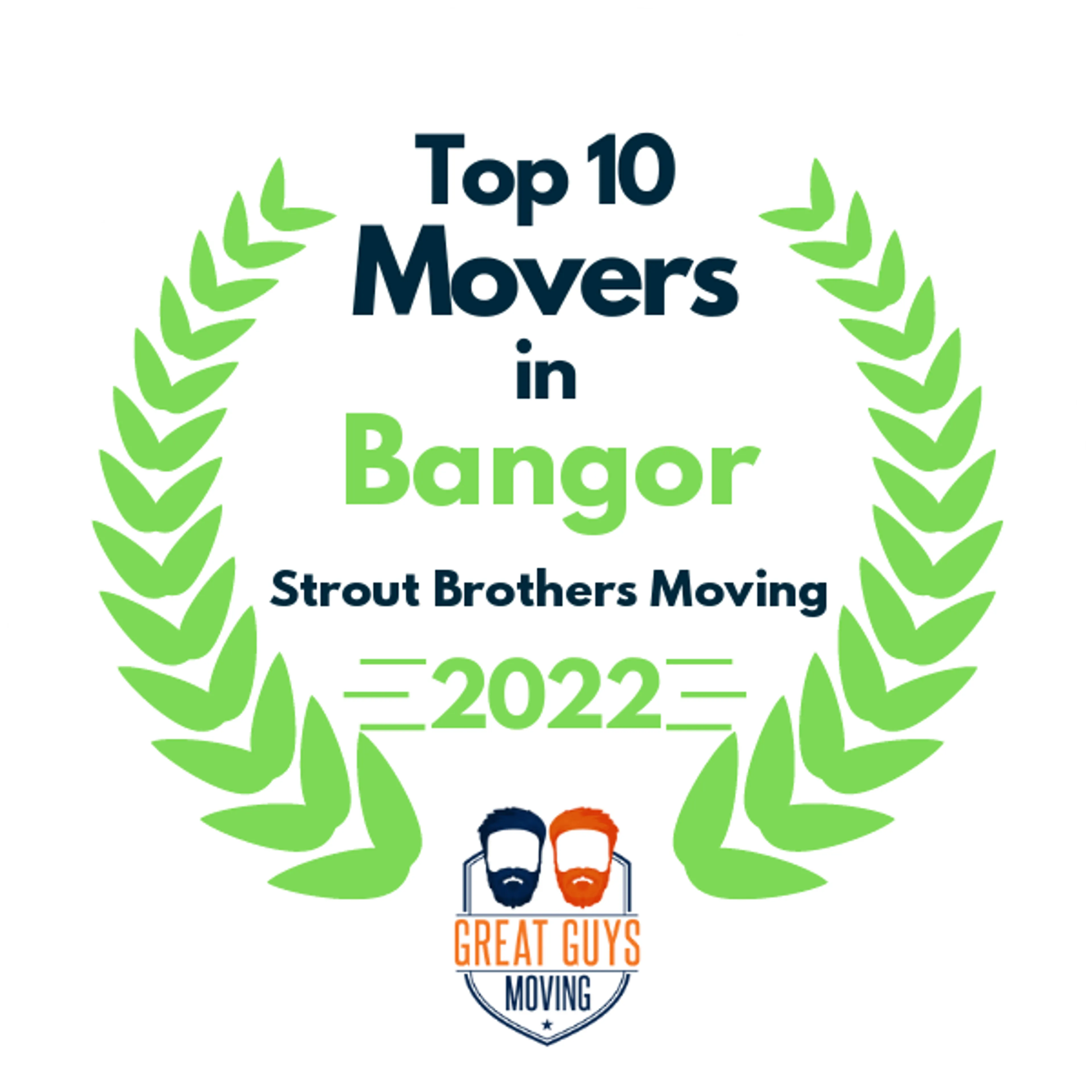 Top 10 Movers in Bangor, ME 2022 award