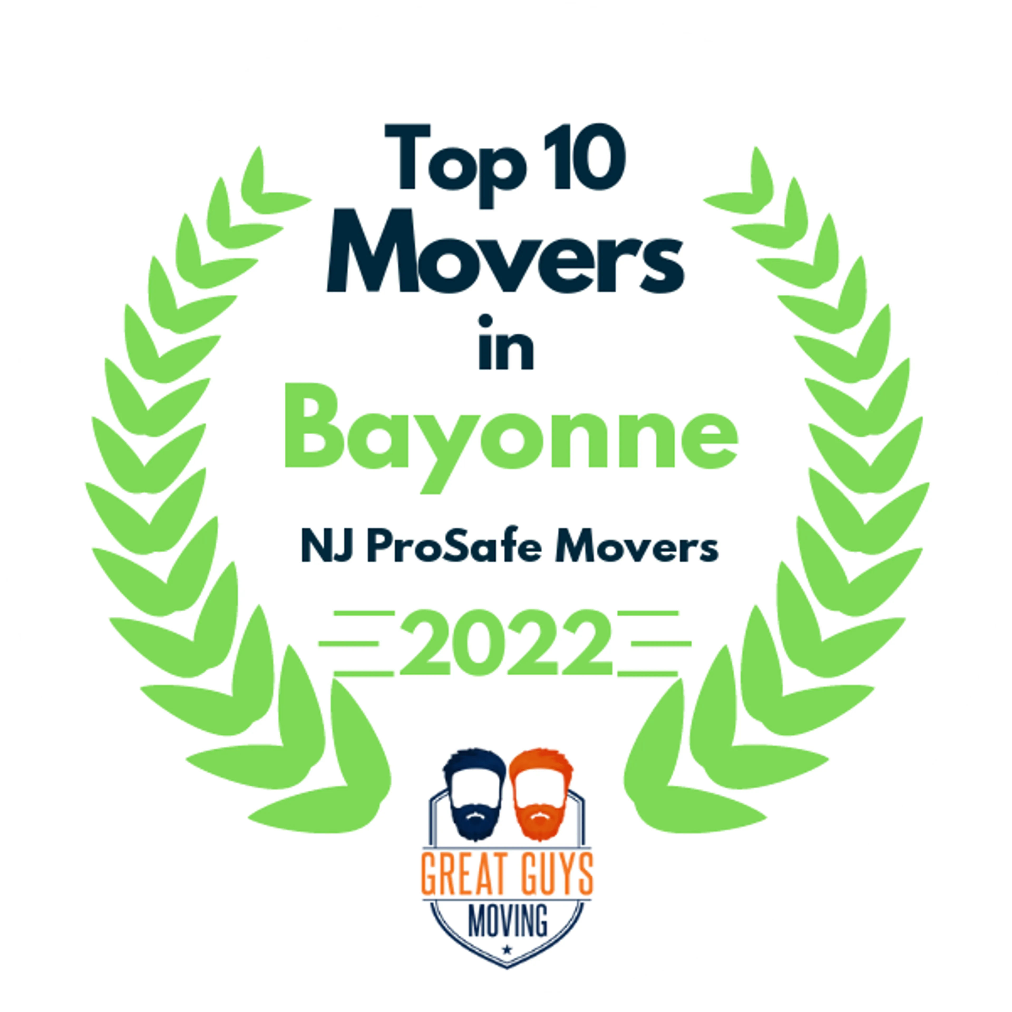Top 10 Movers in Newark, NJ 2022 award
