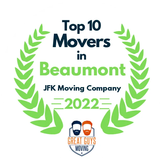 Top 10 Movers in Los Angeles, CA 2022 award