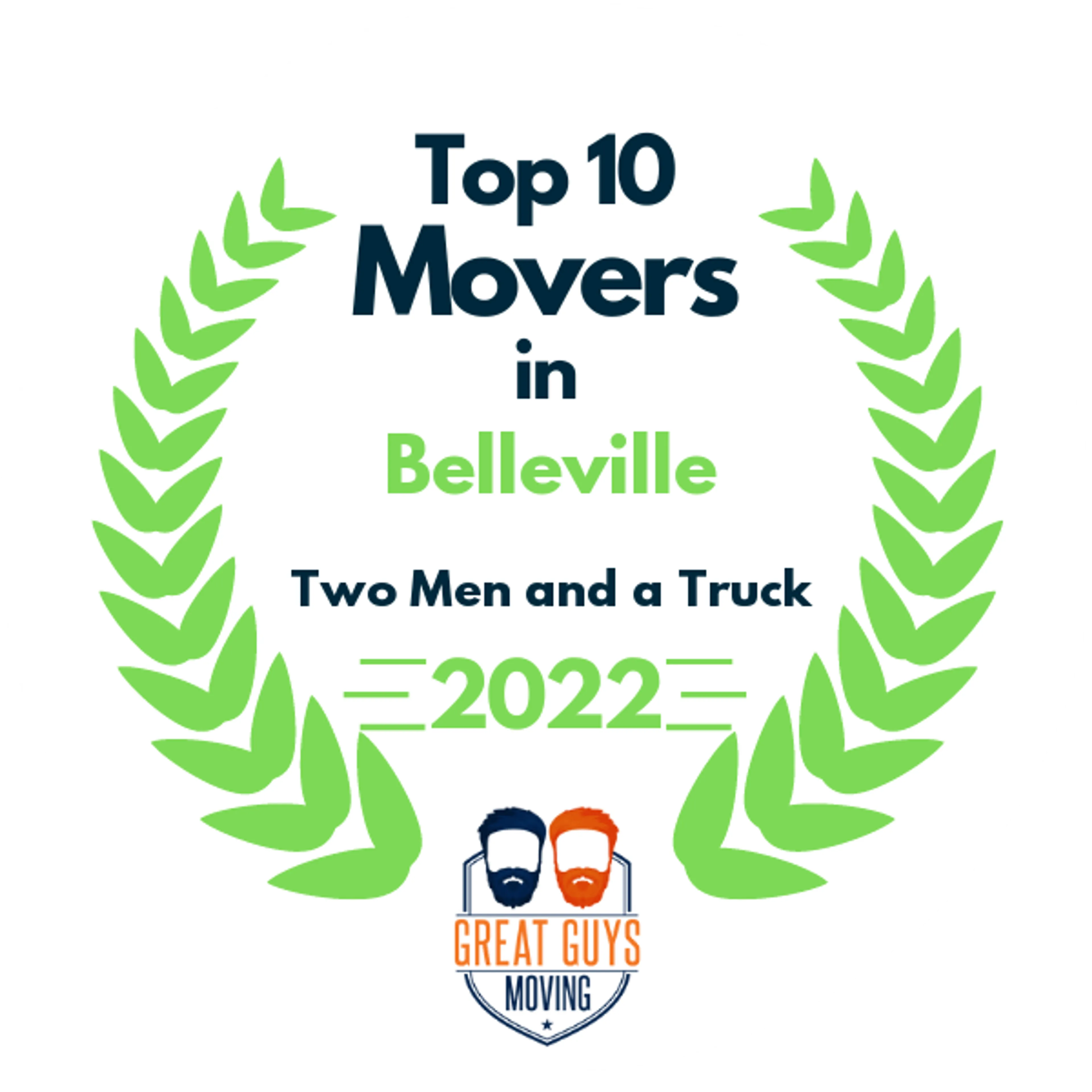 Top 10 Movers in Belleville, IL 2022 award