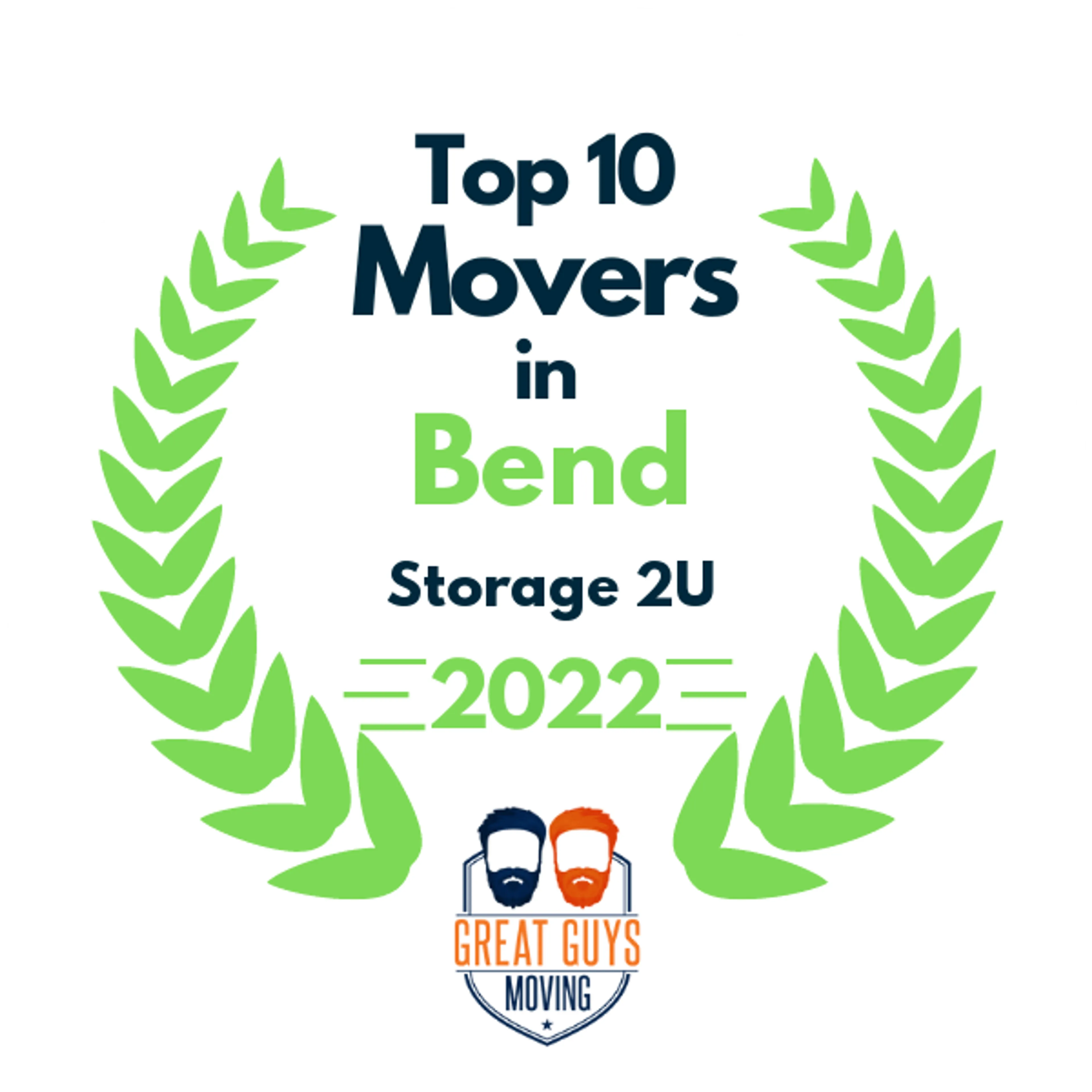Top 10 Movers in Bend, OR 2022 award
