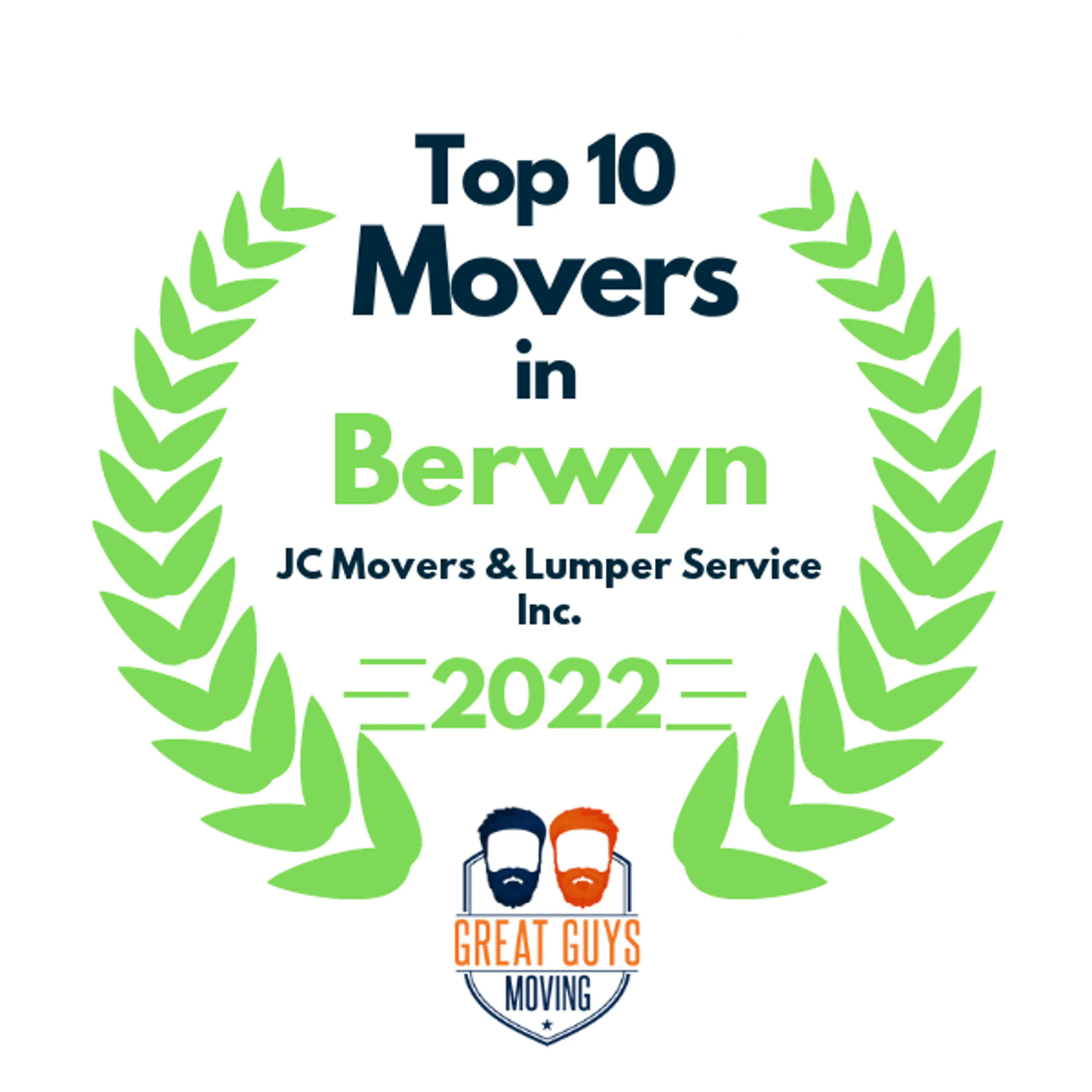Top 10 Movers in Chicago, IL 2022 award