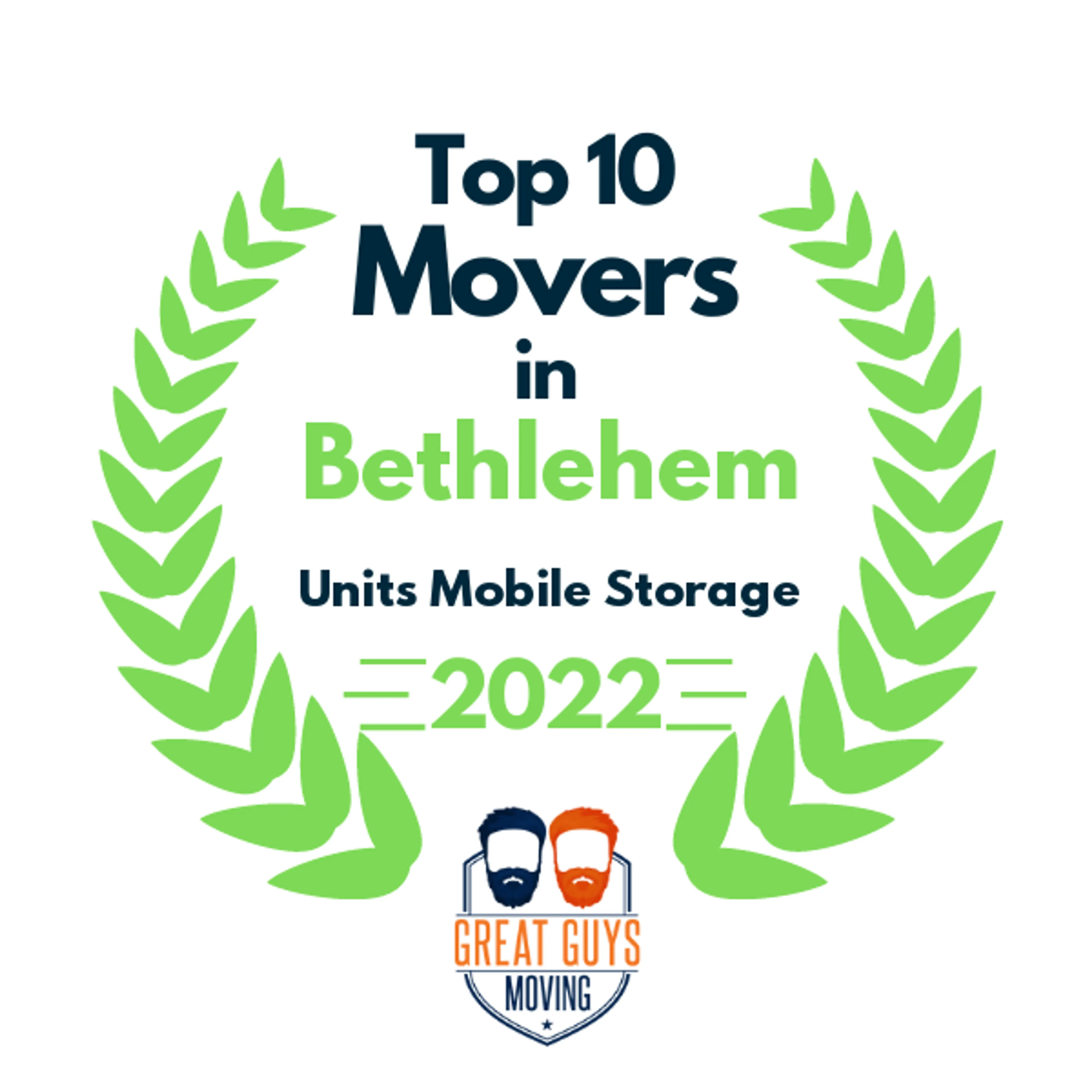 Top 10 Movers in Allentown, PA 2022 award