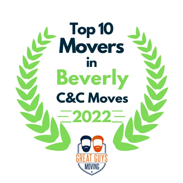 Top 10 Movers in Lynn, MA 2022 award