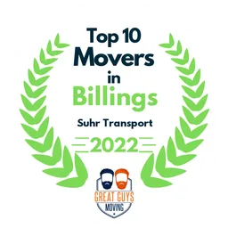 top 10 ranked movers in billings 2022 suhr transport image