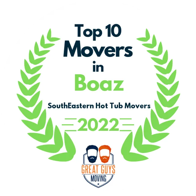 Top 10 Movers in Chattanooga, TN 2022 award