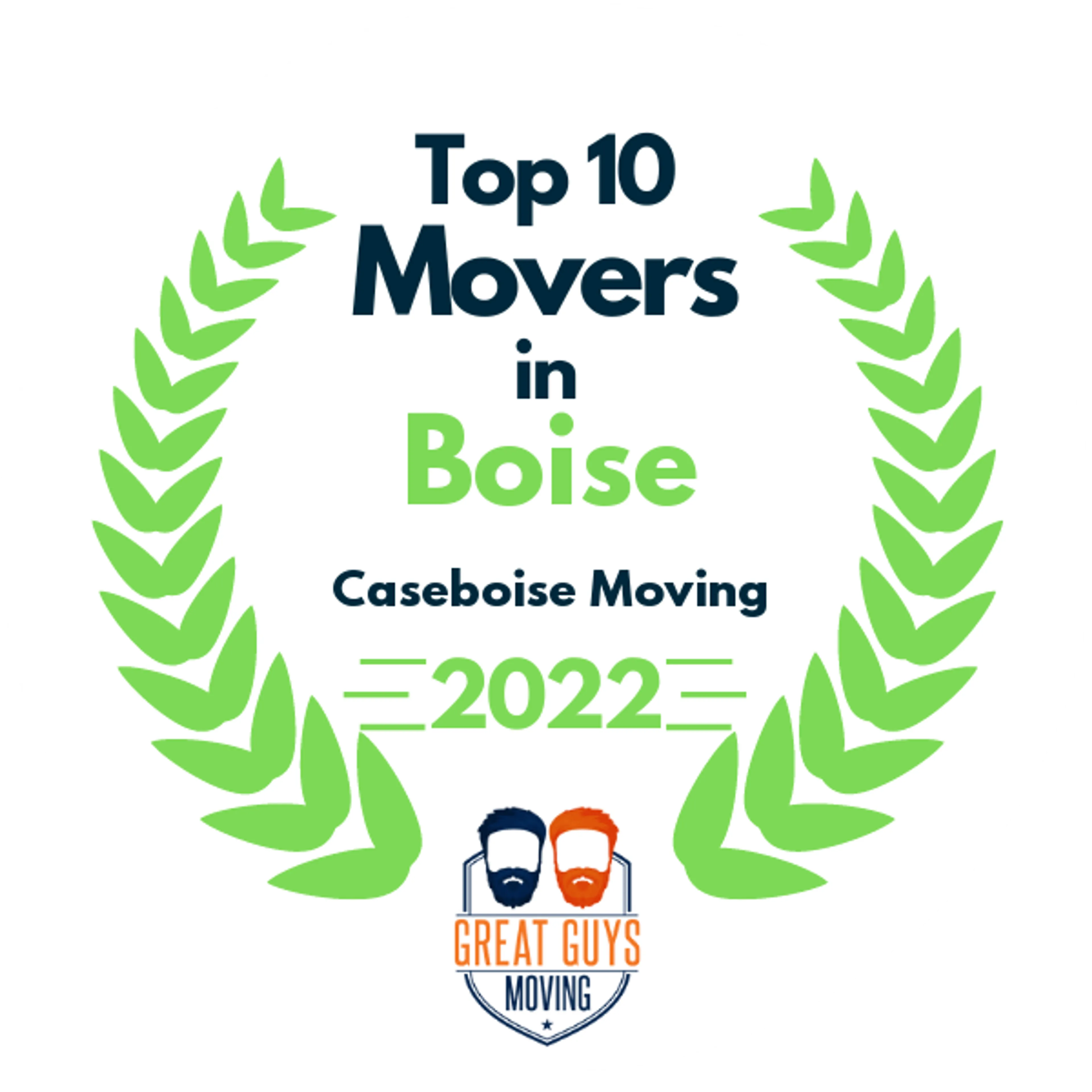 Top 10 Movers in Boise, ID 2022 award