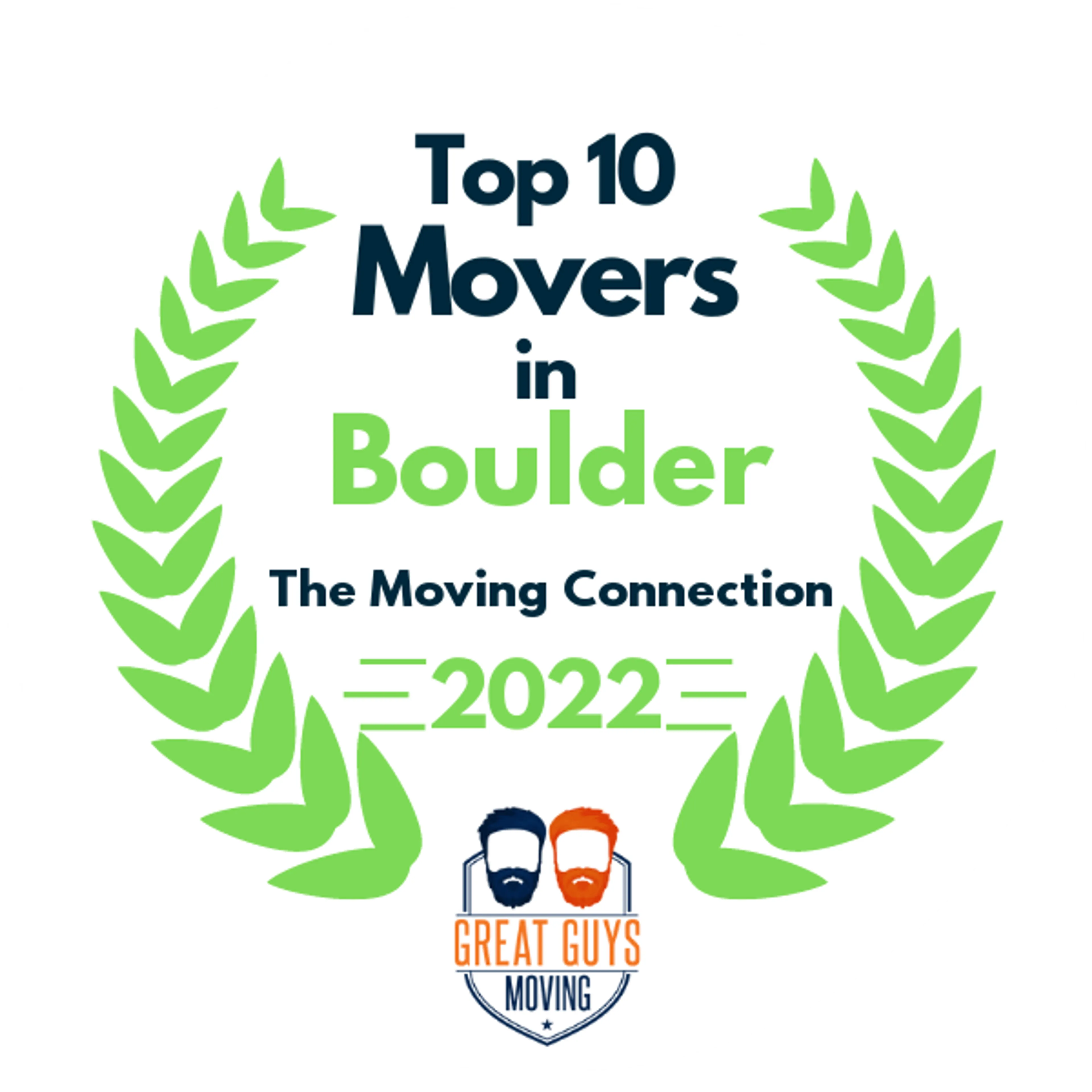 Top 10 Movers in Boulder, CO 2022 award