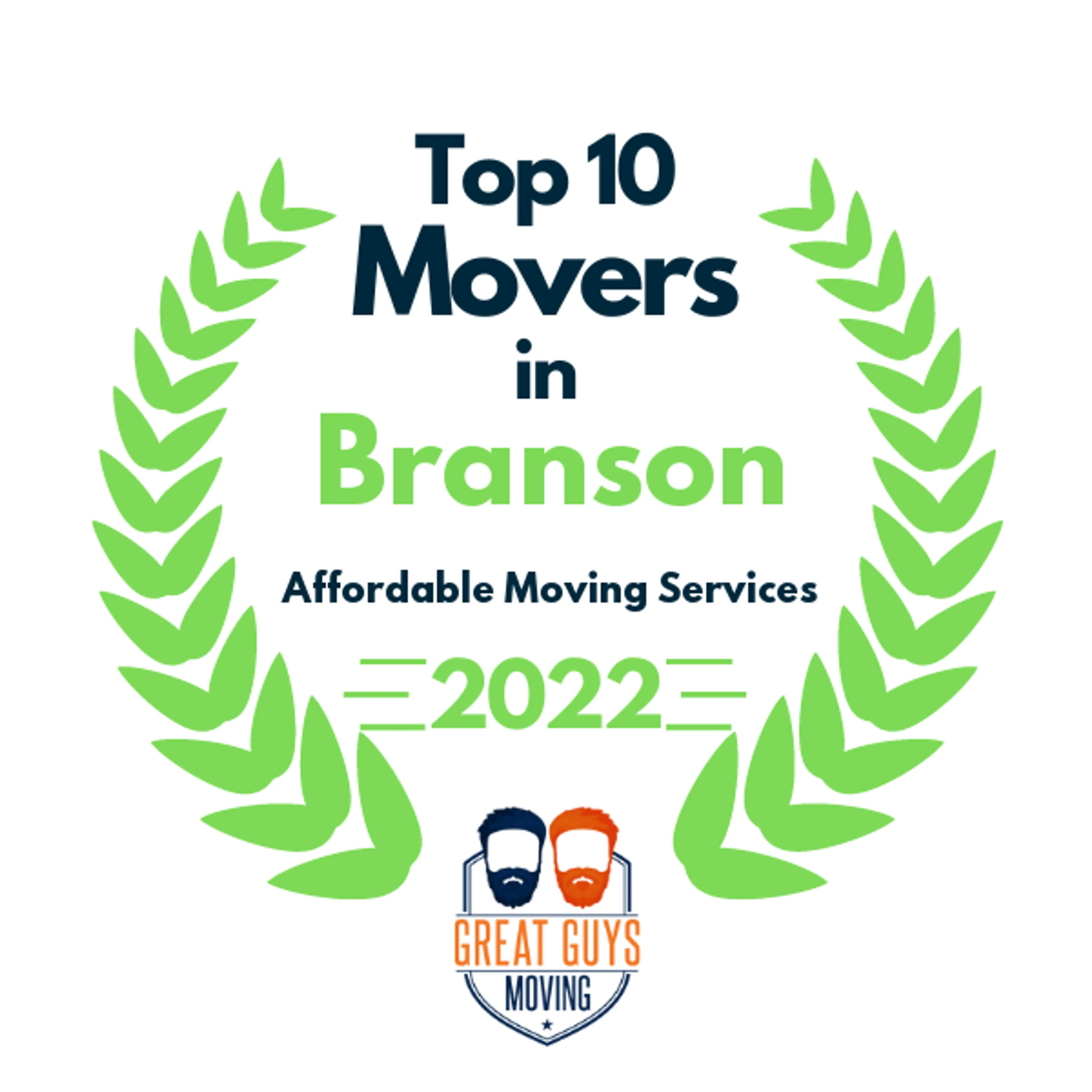 Top 10 Movers in Ozark, MO 2022 award