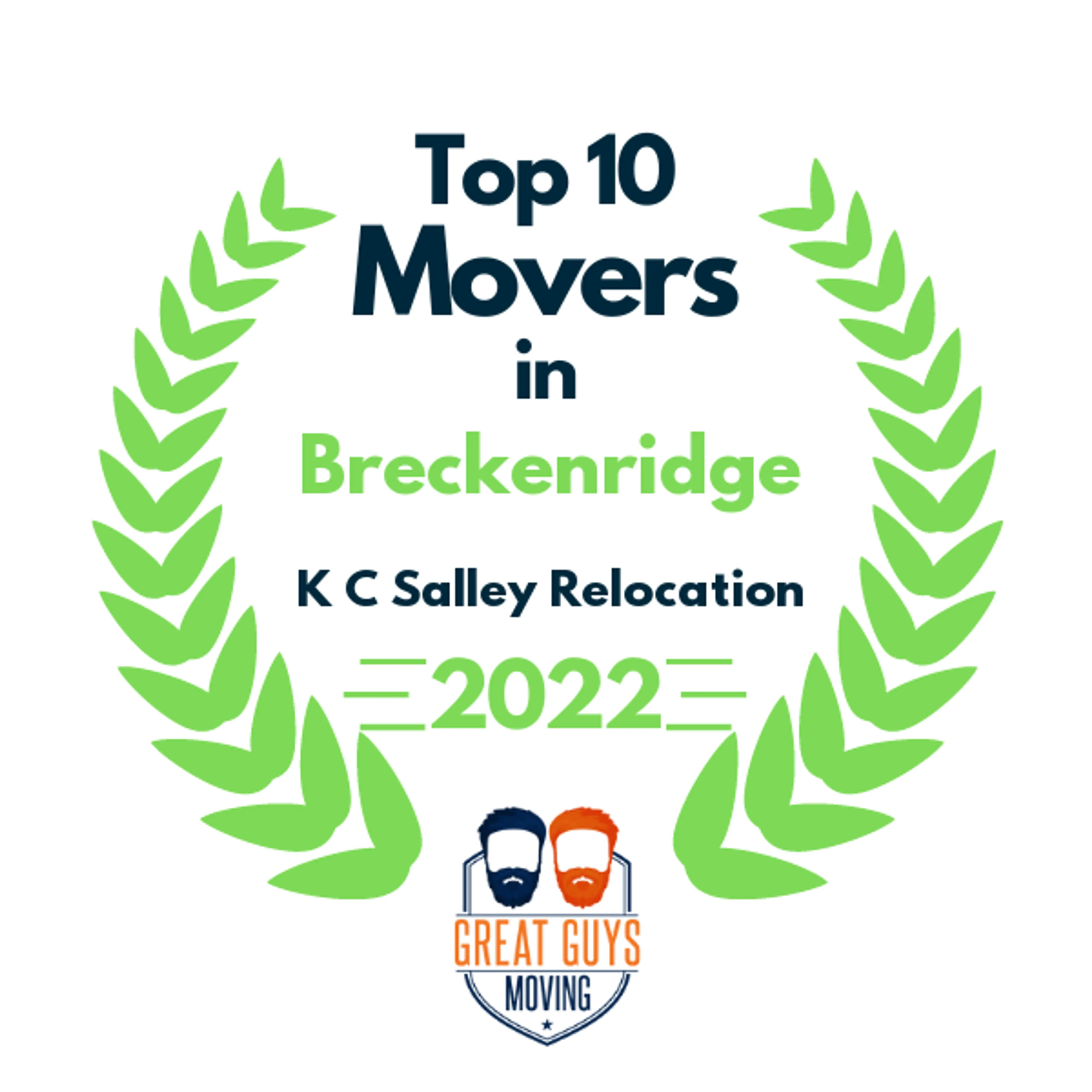 Top 10 Movers in Navasota, TX 2022 award