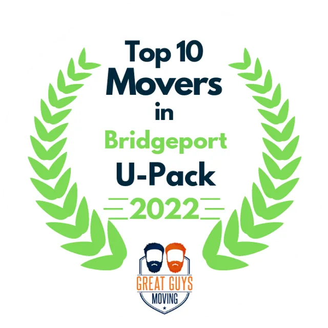 Top 10 Movers in Bridgeport, CT 2022 award