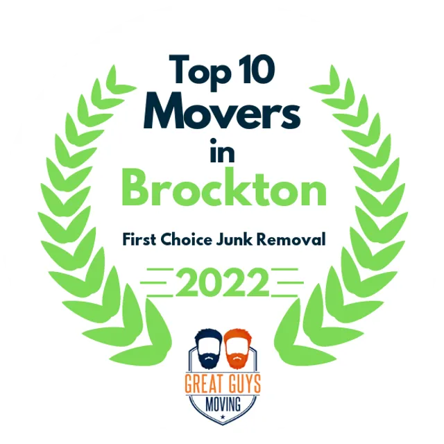 Top 10 Movers in Brockton, MA 2022 award