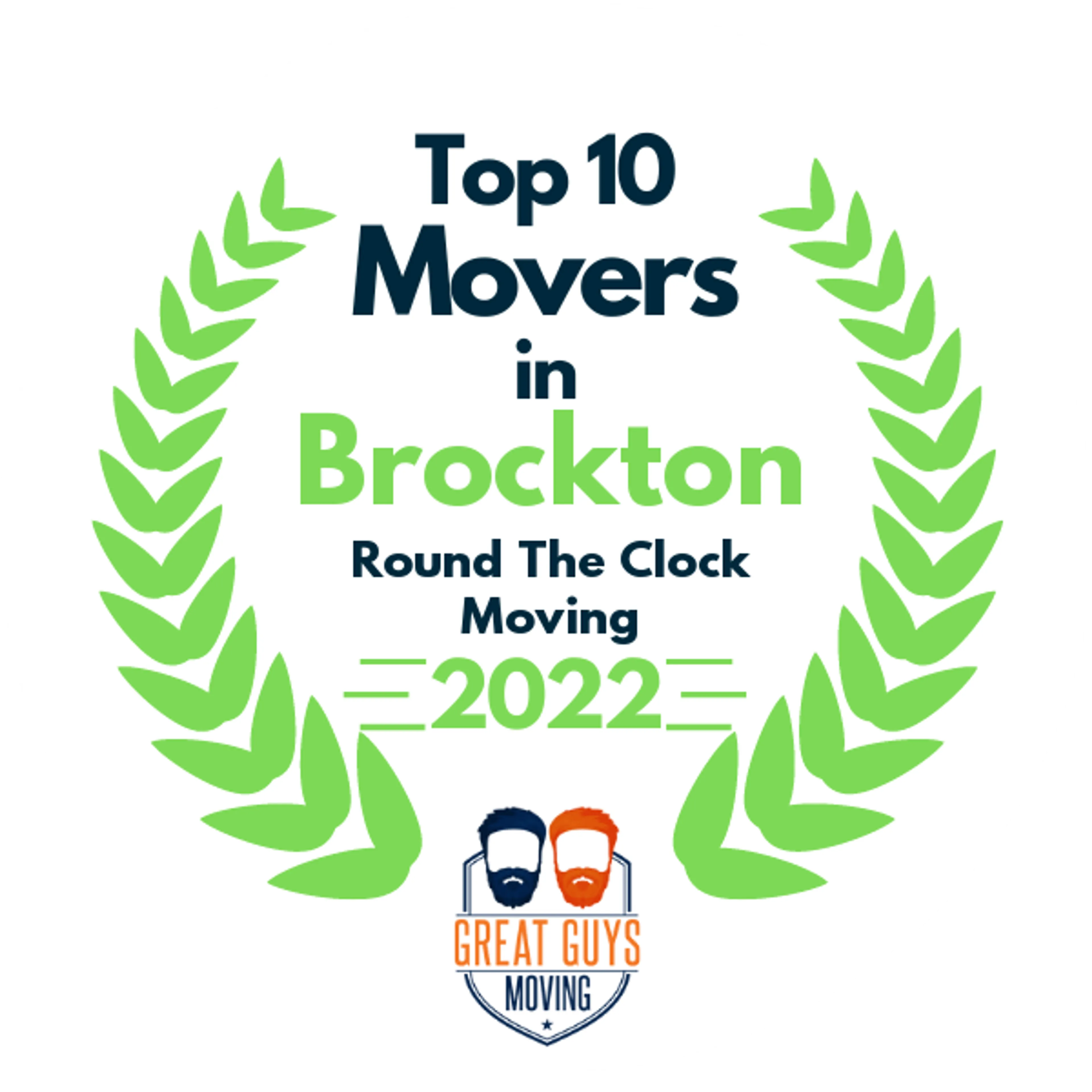 Top 10 Movers in Brockton, MA 2022 award