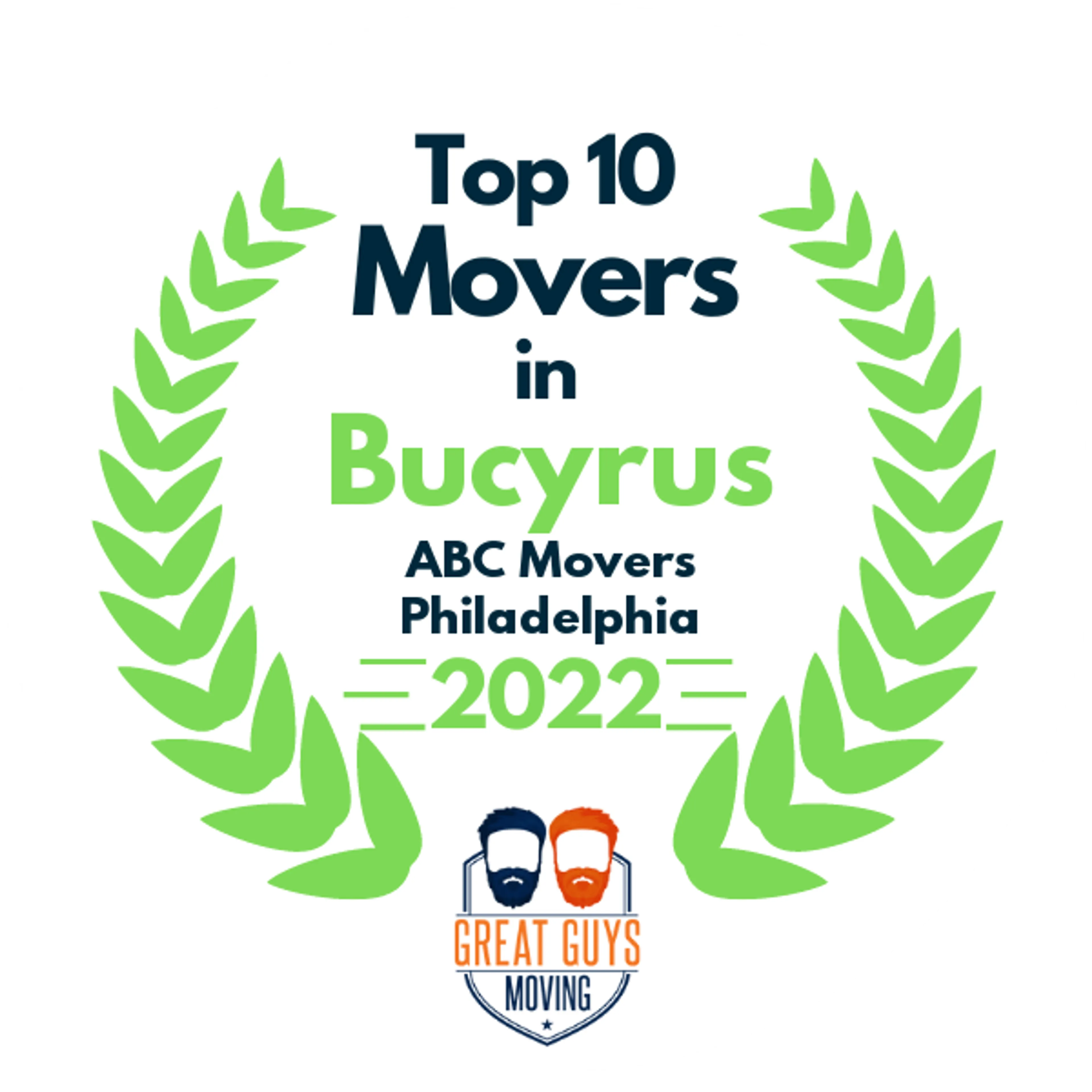 Top 10 Movers in Philadelphia, PA 2022 award
