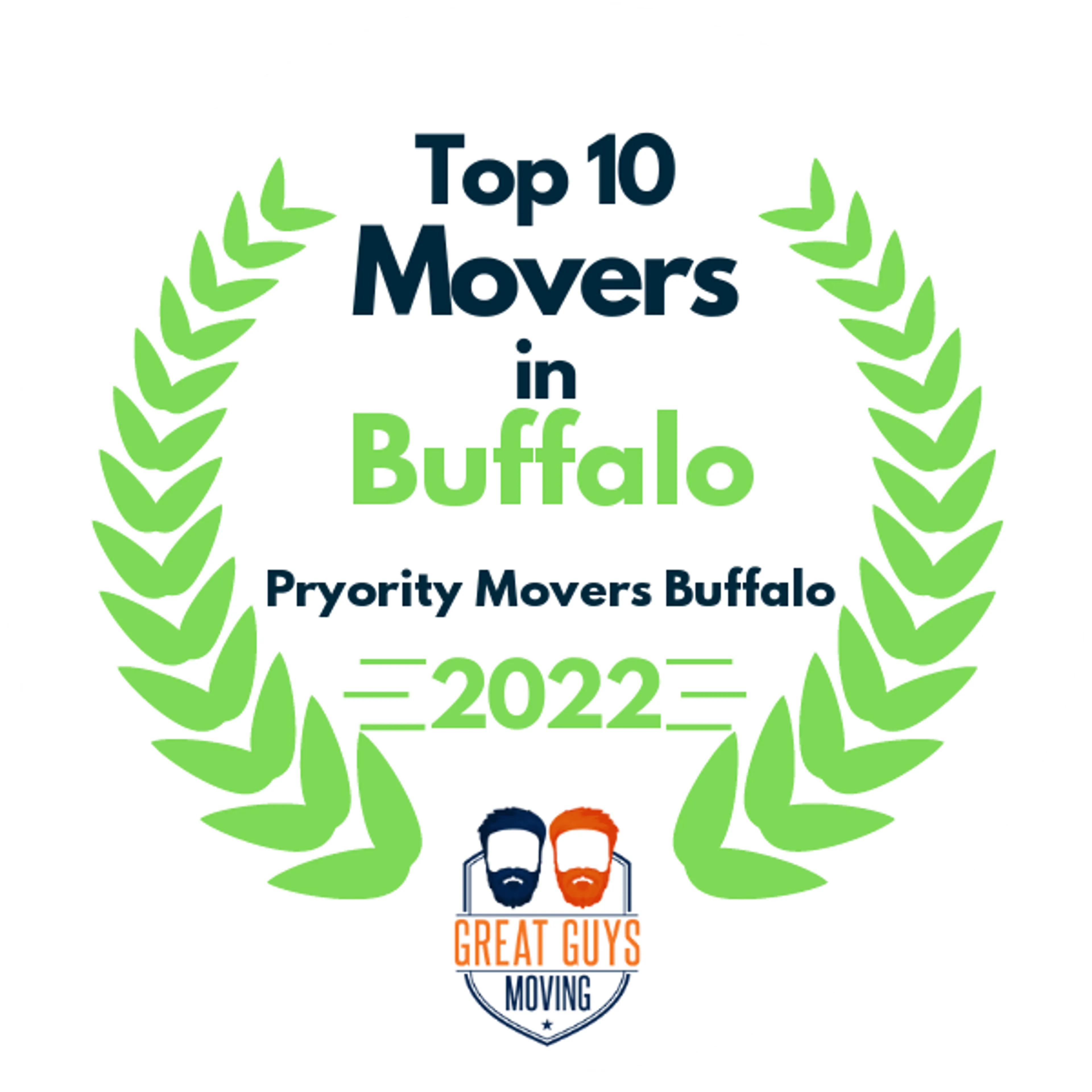 Top 10 Movers in Buffalo, NY 2022 award