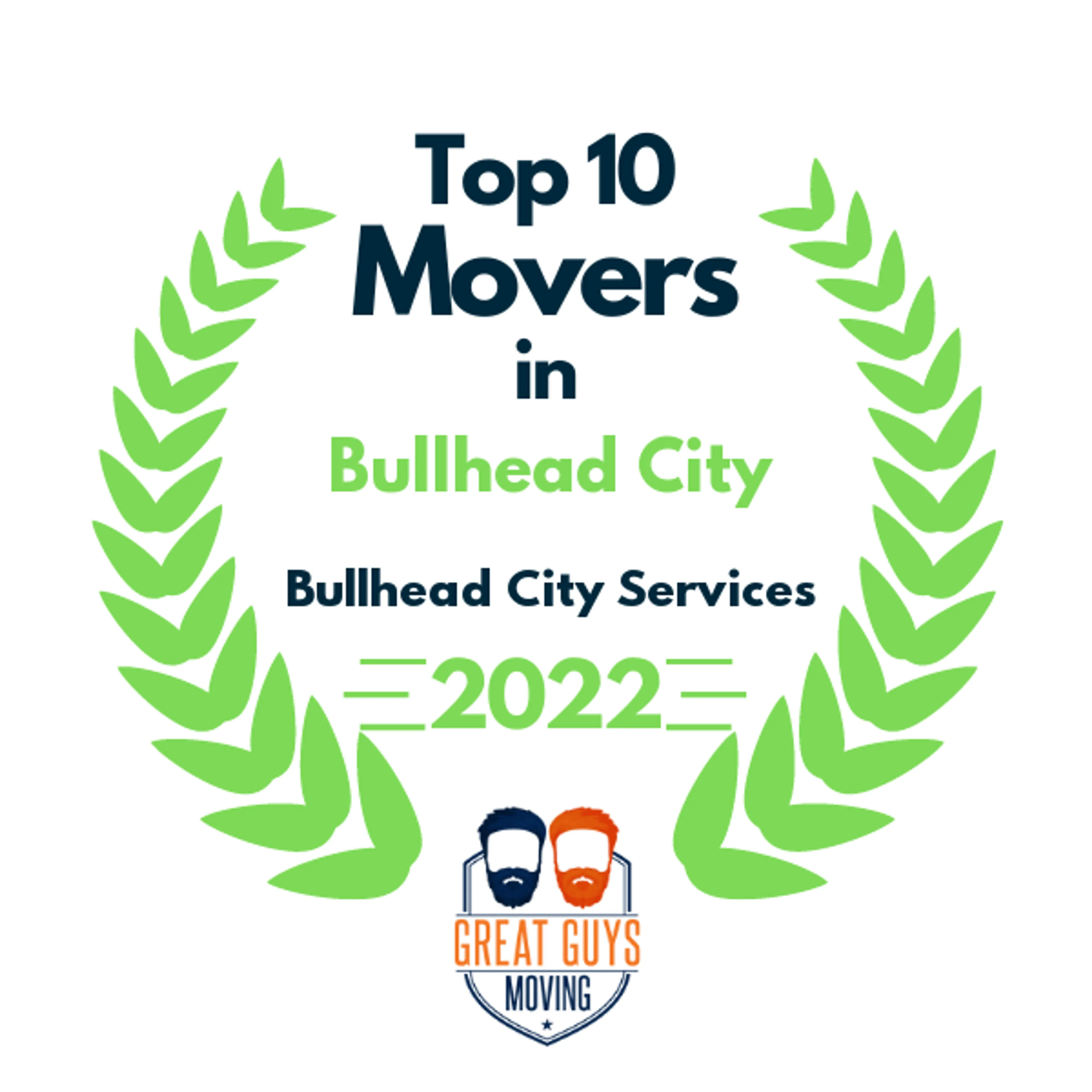 Top 10 Movers in Bullhead City, AZ 2022 award