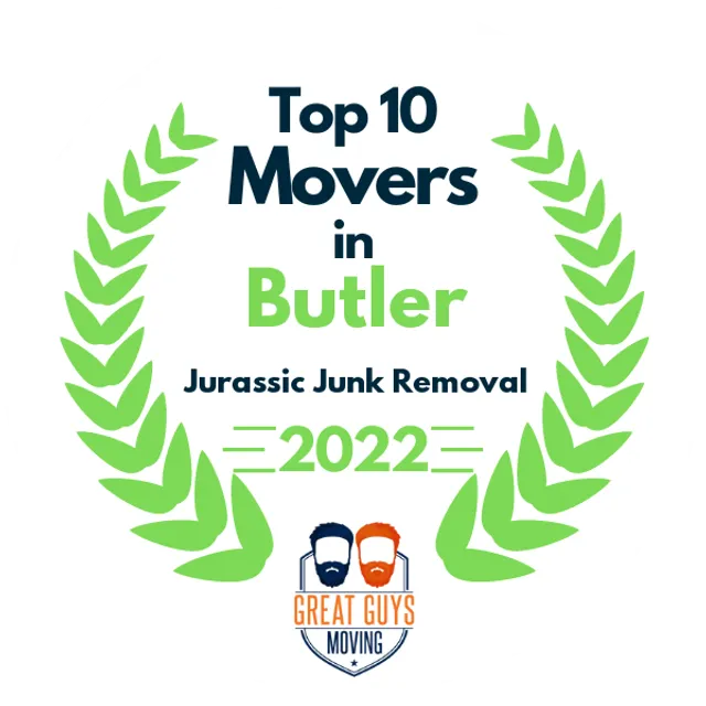 Top 10 Movers in Butler, PA 2022 award