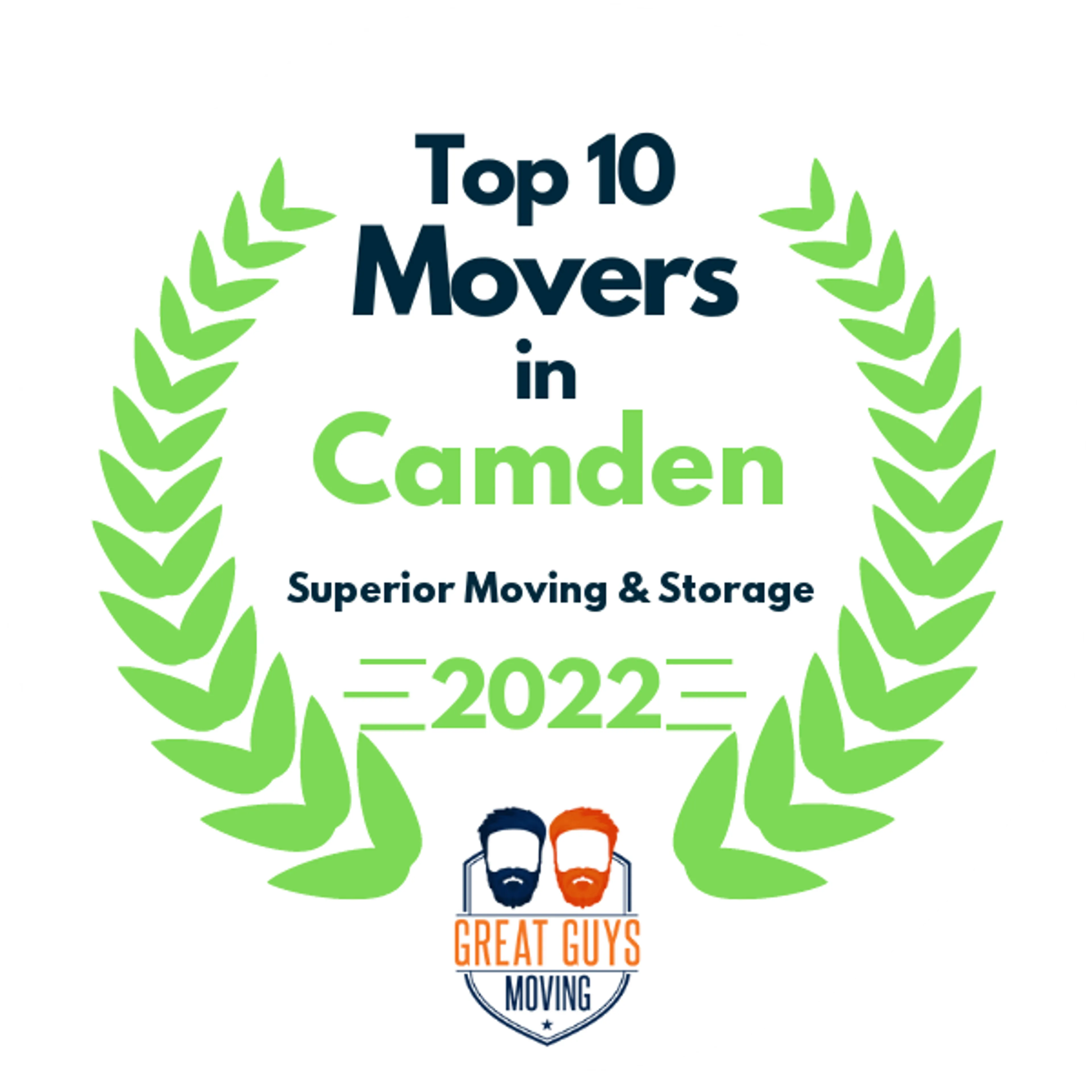 Top 10 Movers in Trenton, NJ 2022 award