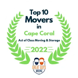 top 10 ranked movers in cape coral 2022 act of class moving storage image