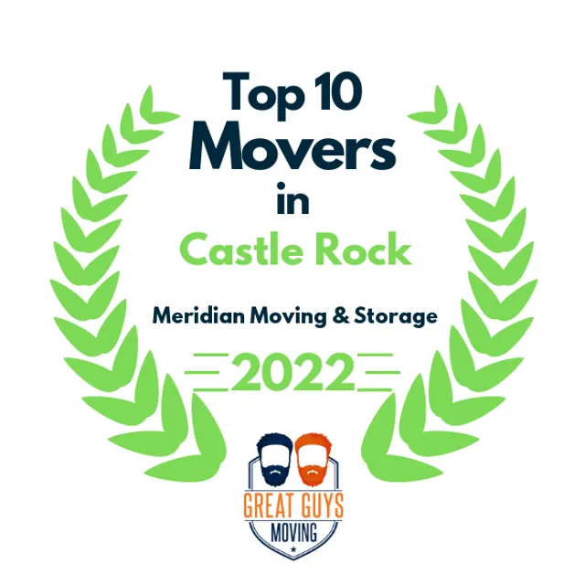 Top 10 Movers in Colorado Springs, CO 2022 award