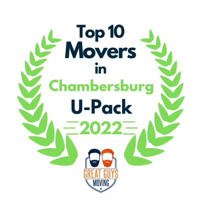 Top 10 Movers in Frederick, MD 2022 award