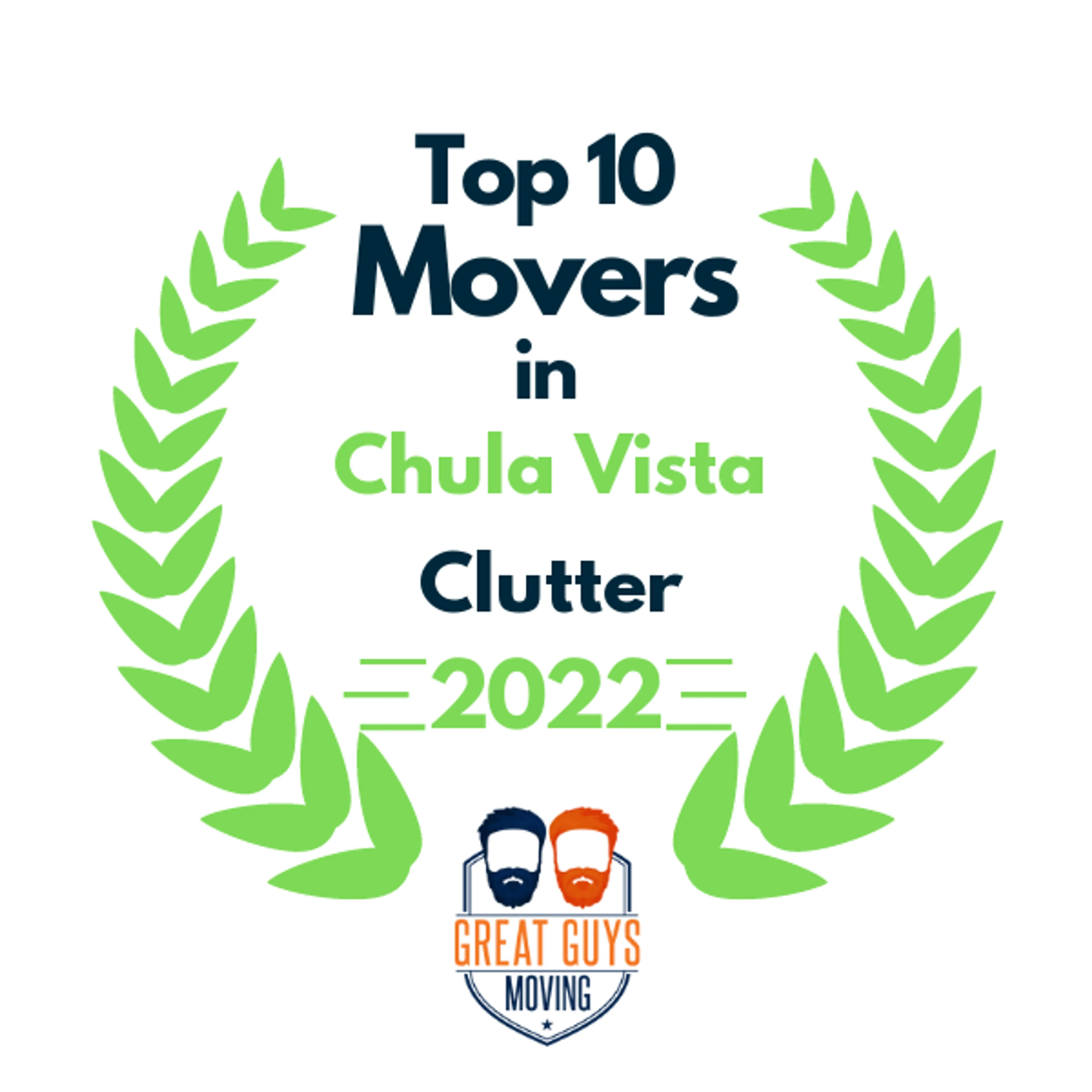 Top 10 Movers in San Diego, CA 2022 award