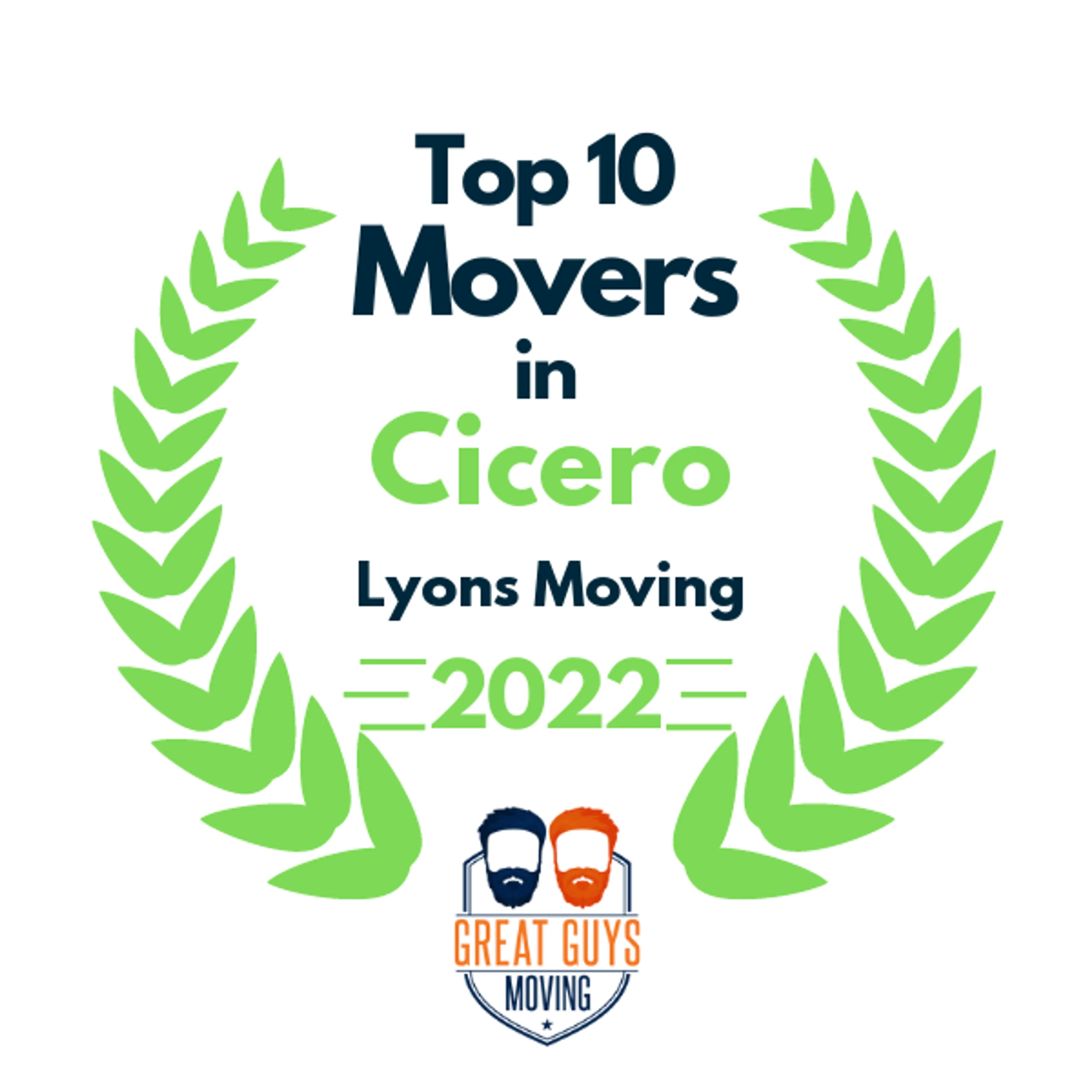 Top 10 Movers in Chicago, IL 2022 award
