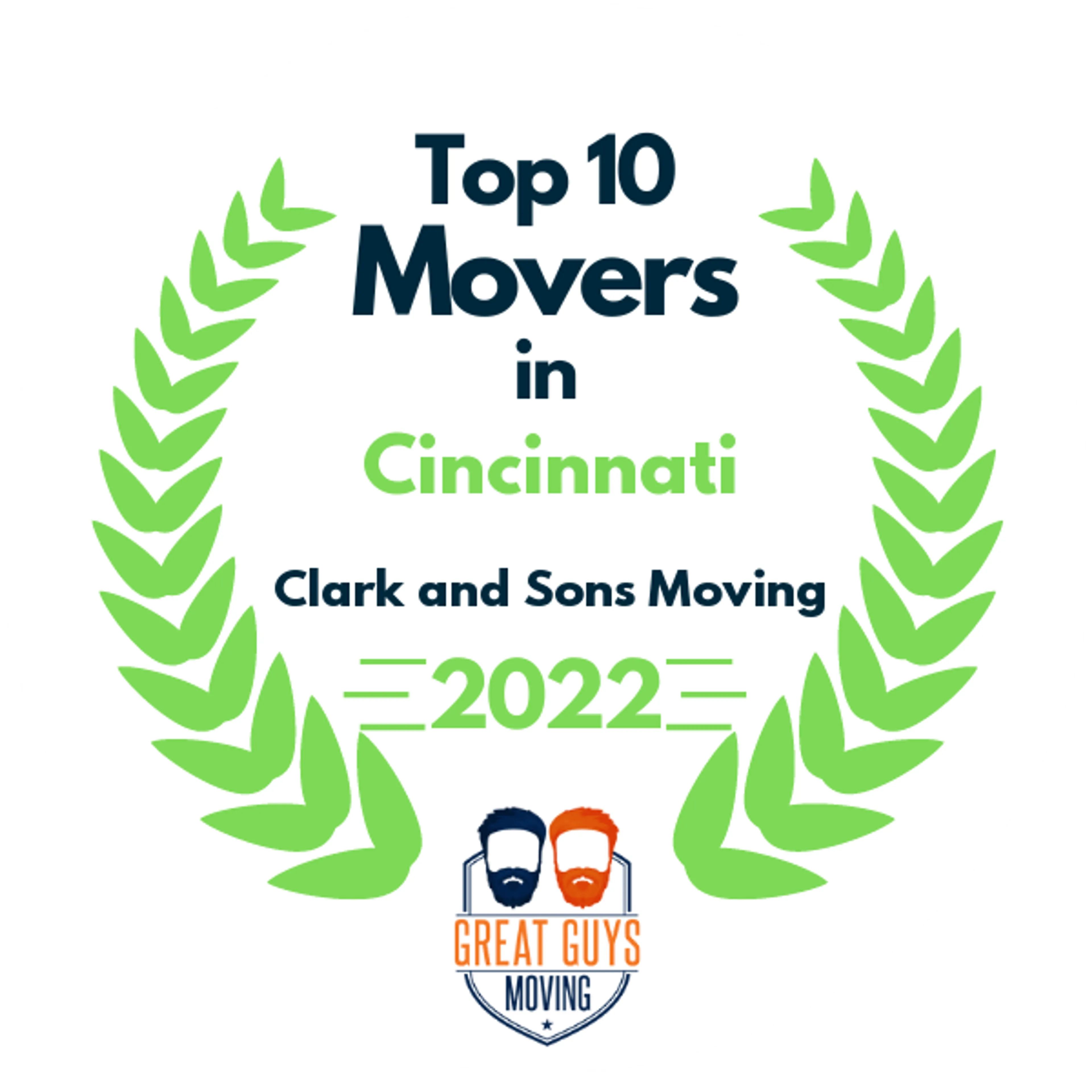 Top 10 Movers in Lexington, KY 2022 award