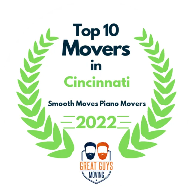 Top 10 Movers in Cincinnati, OH 2022 award