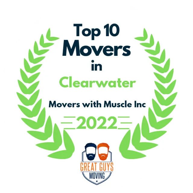 Top 10 Movers in St. Petersburg, FL 2022 award