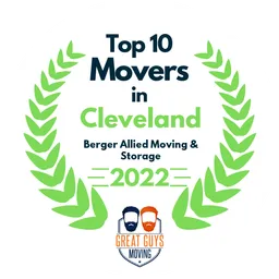 top 10 ranked movers in cleveland 2022 berger allied moving storage image