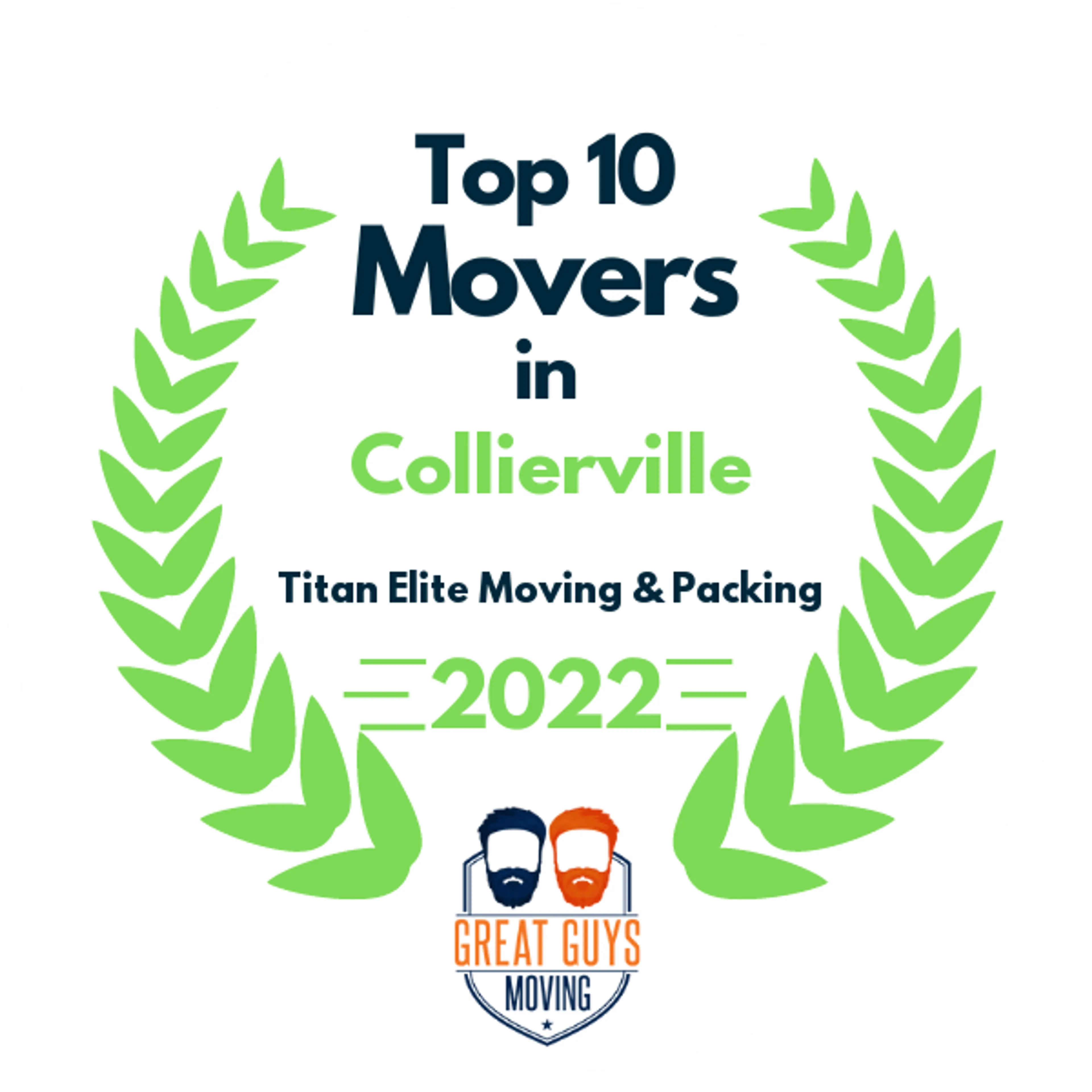 Top 10 Movers in Memphis, TN 2022 award