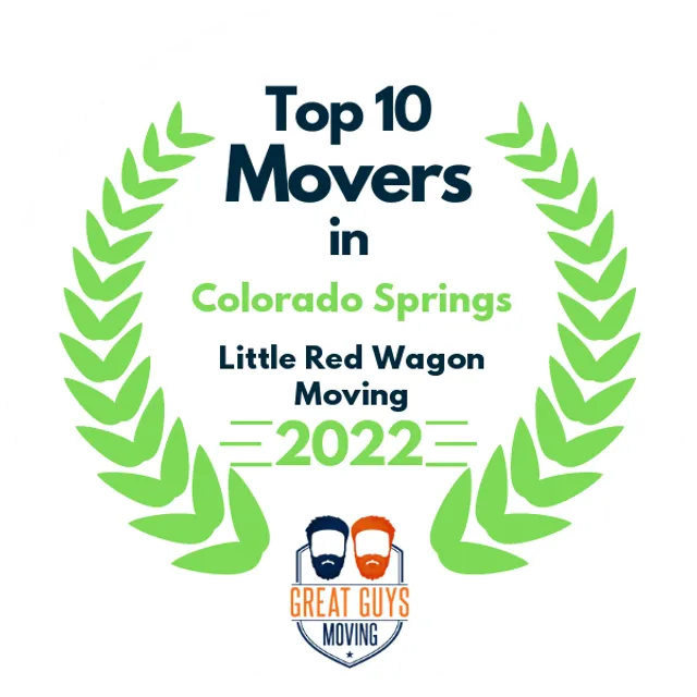 Top 10 Movers in Colorado Springs, CO 2022 award