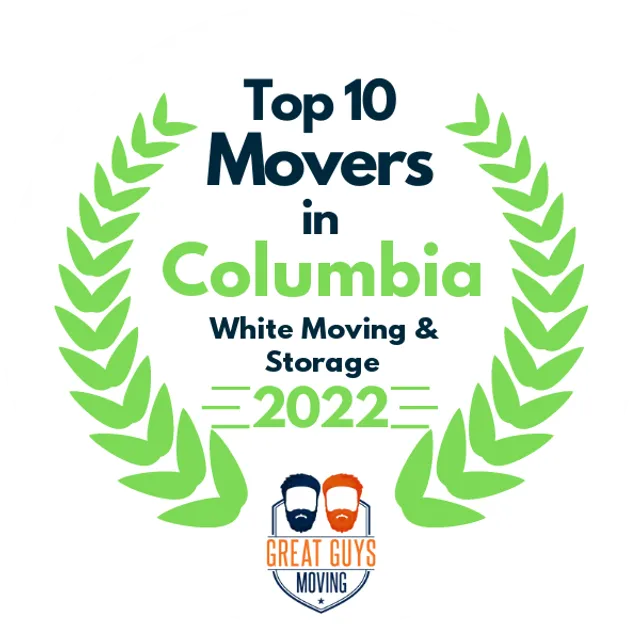 Top 10 Movers in Columbia, MO 2022 award