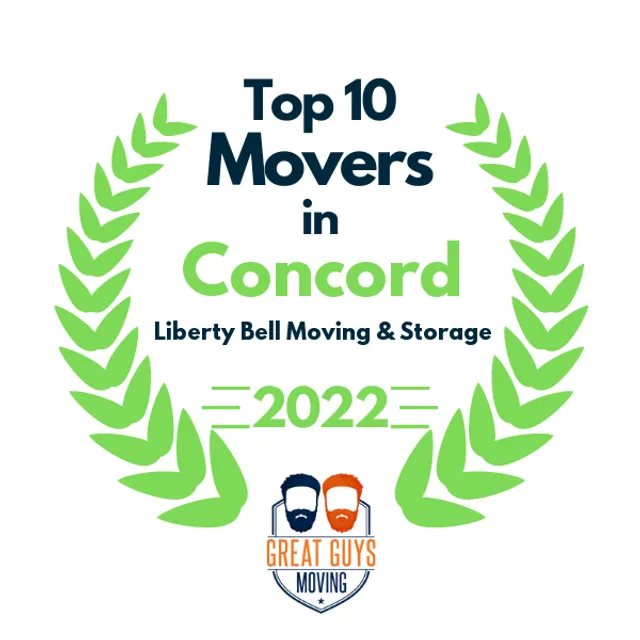 Top 10 Movers in Manchester, NH 2022 award