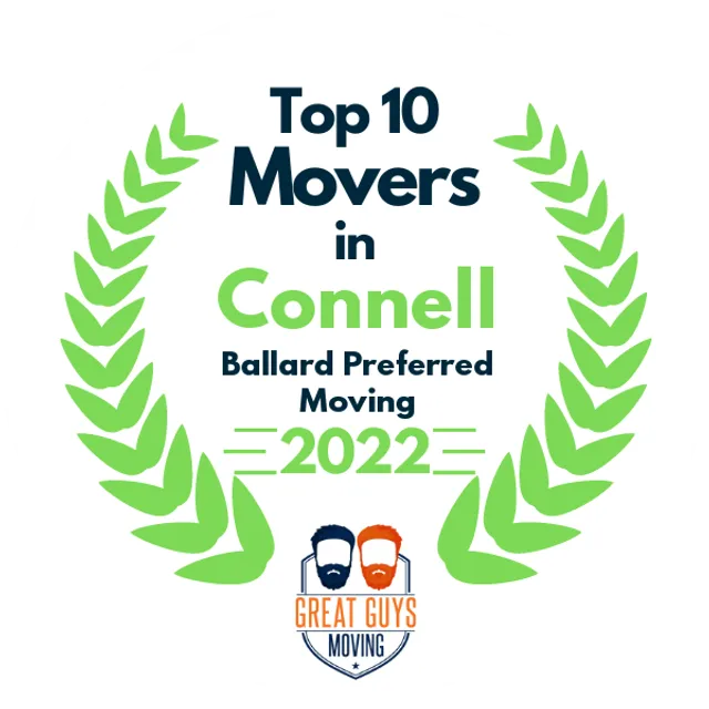 Top 10 Movers in Seattle, WA 2022 award