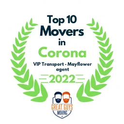 top 10 ranked movers in corona 2022 vip transport mayflower agent image