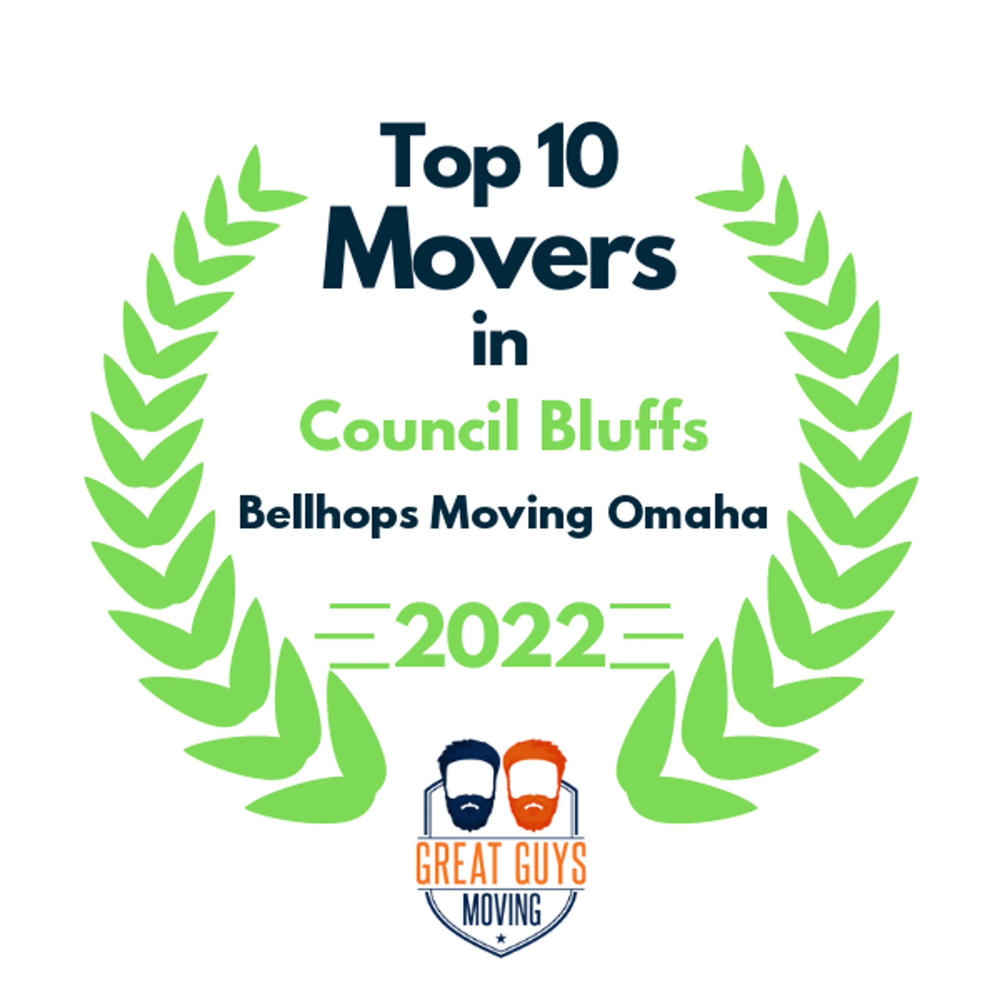 Top 10 Movers in Omaha, NE 2022 award