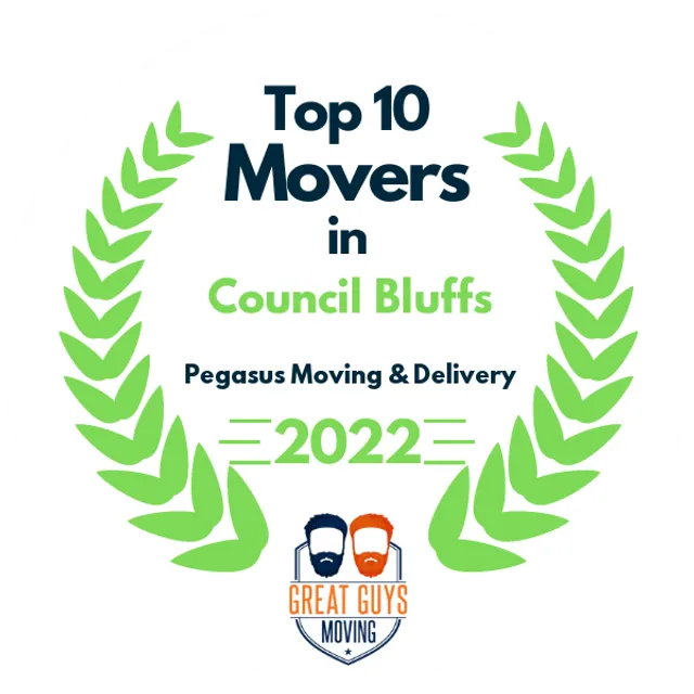 Top 10 Movers in Omaha, NE 2022 award