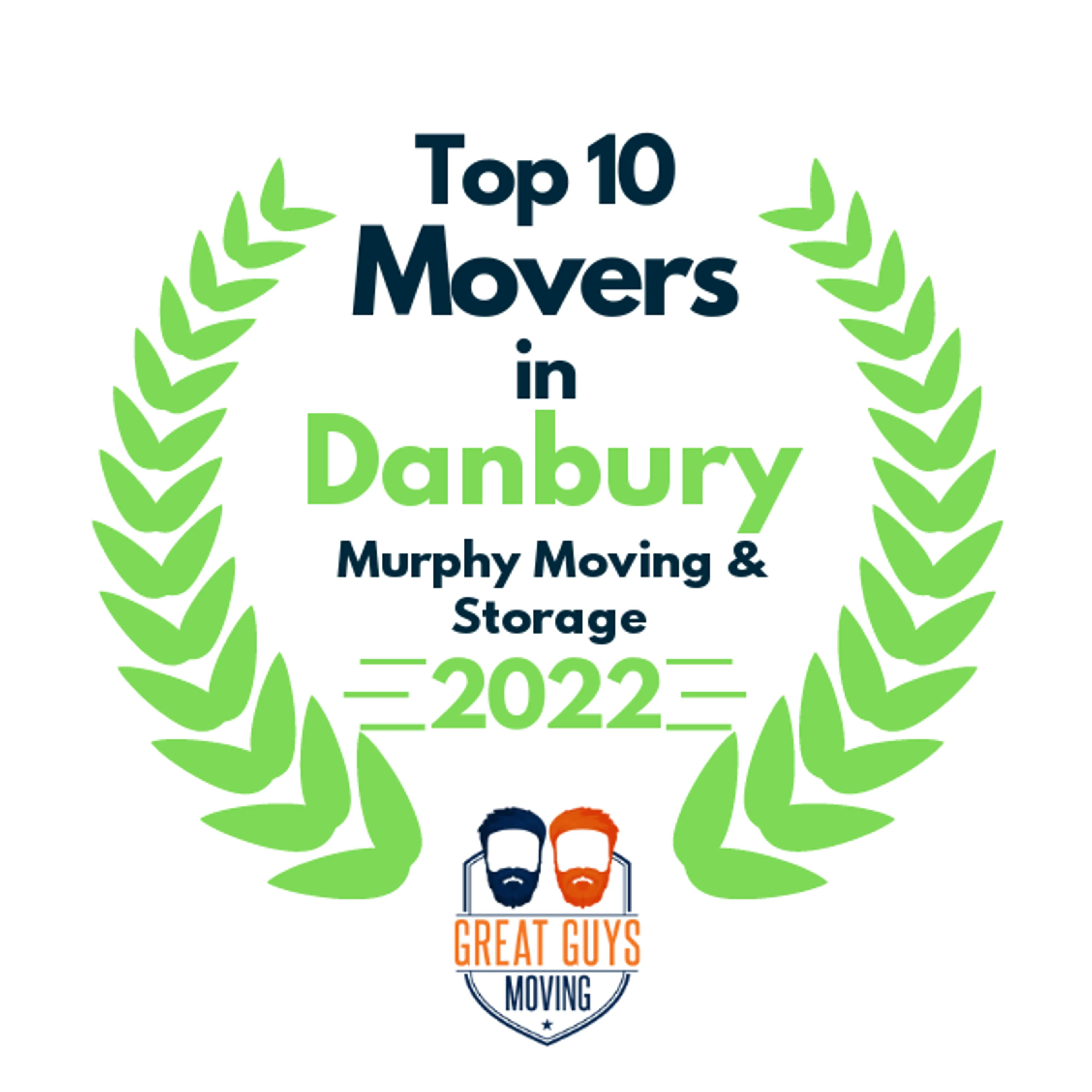 Top 10 Movers in Norwalk, CT 2022 award
