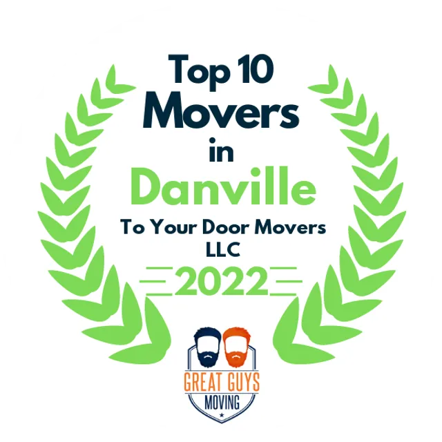 Top 10 Movers in Bloomington, IL 2022 award