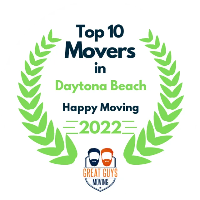 Top 10 Movers in Orlando, FL 2022 award