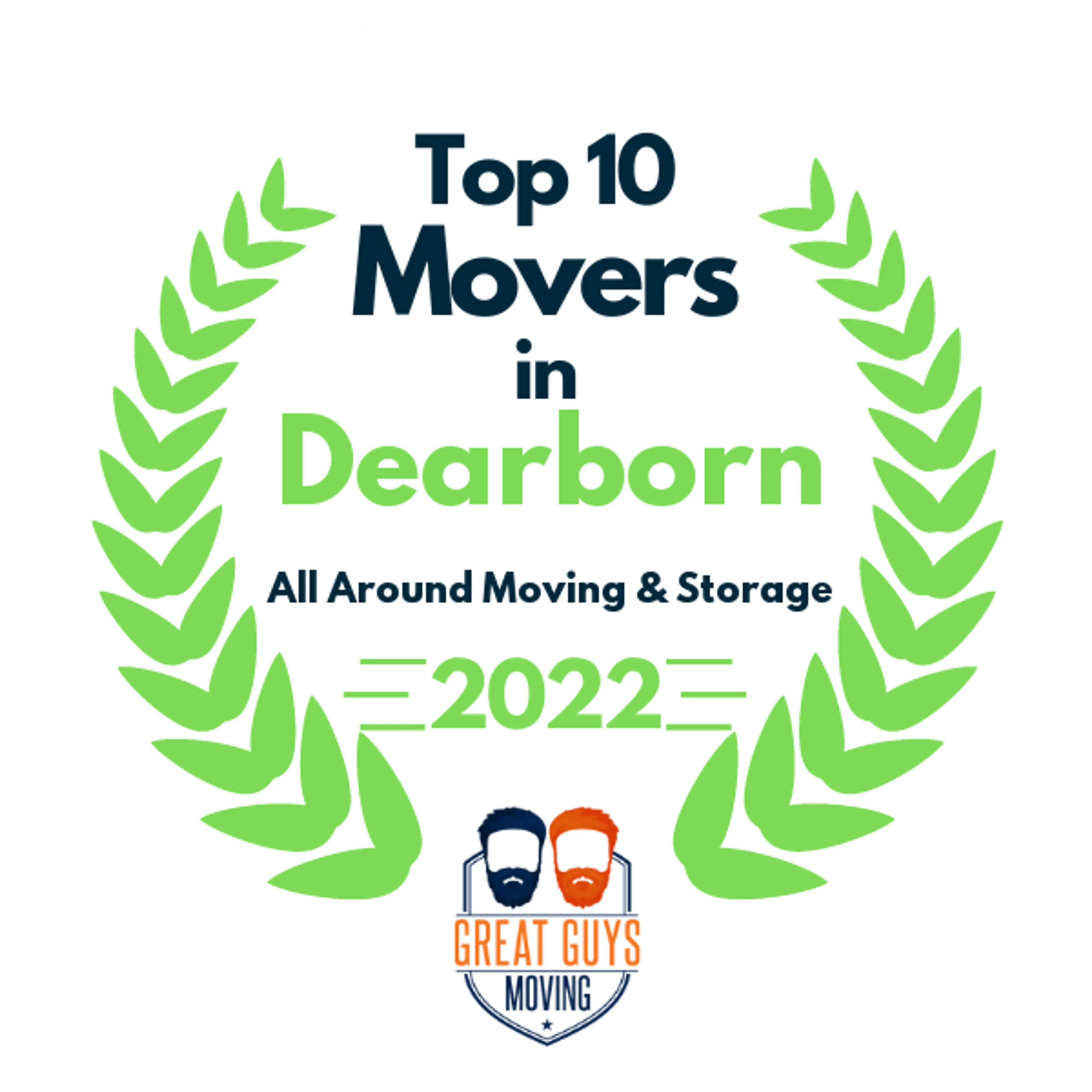 Top 10 Movers in Detroit, MI 2022 award