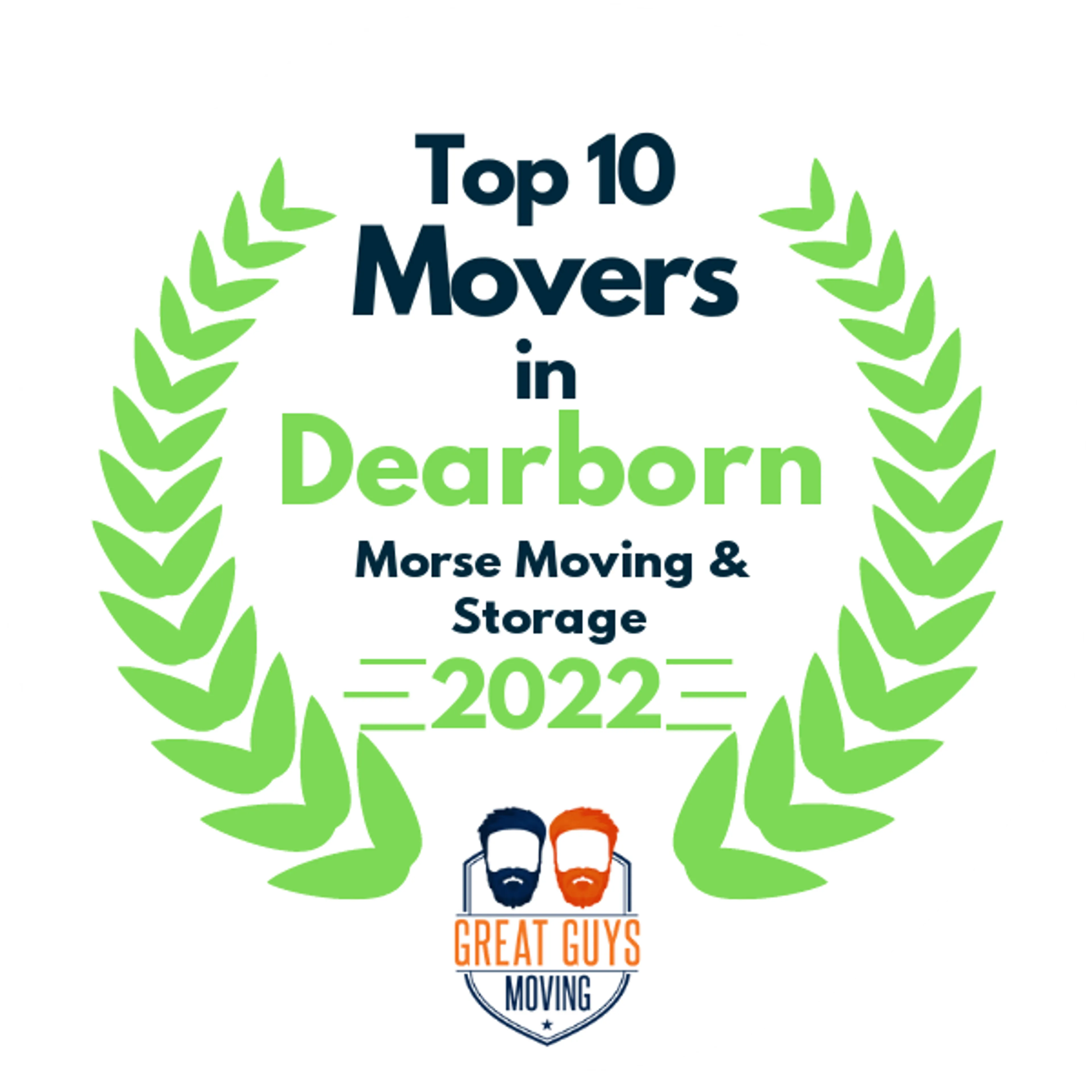 Top 10 Movers in Detroit, MI 2022 award