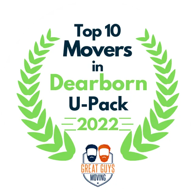 Top 10 Movers in Detroit, MI 2022 award