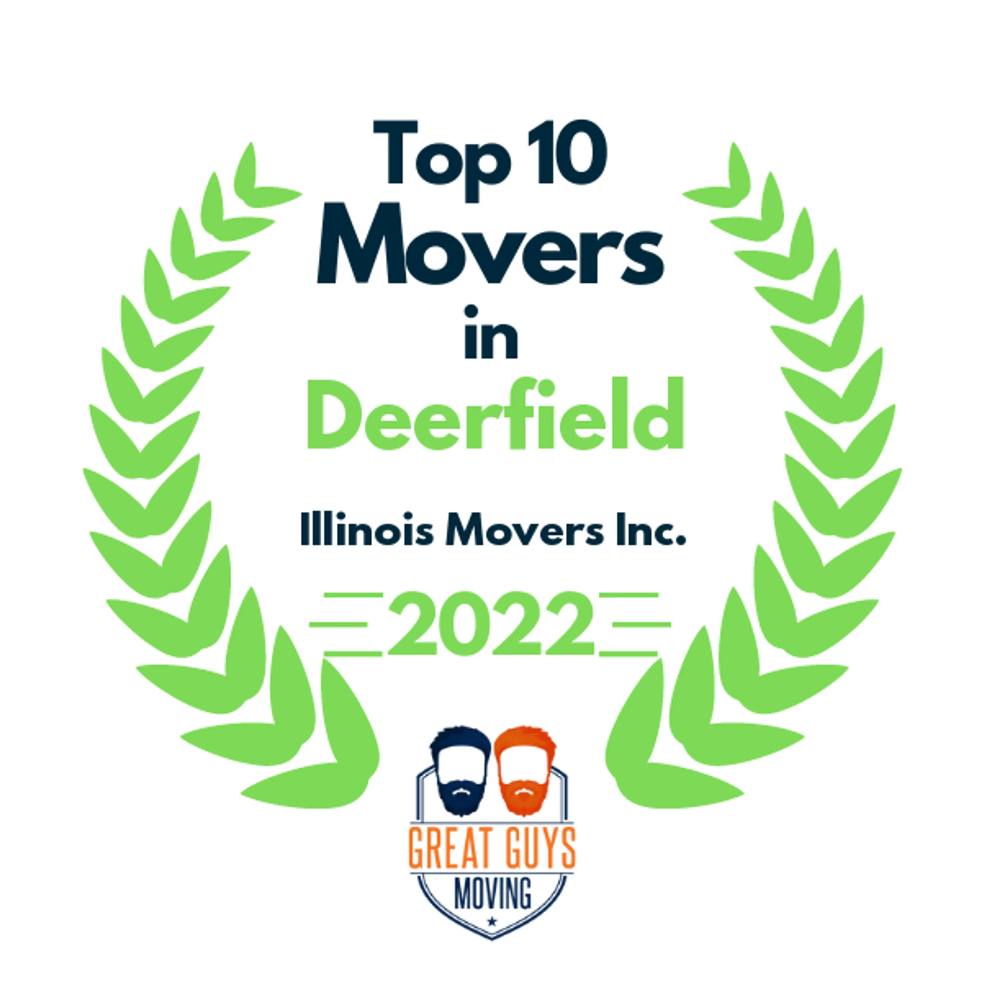 Top 10 Movers in Waukegan, IL 2022 award