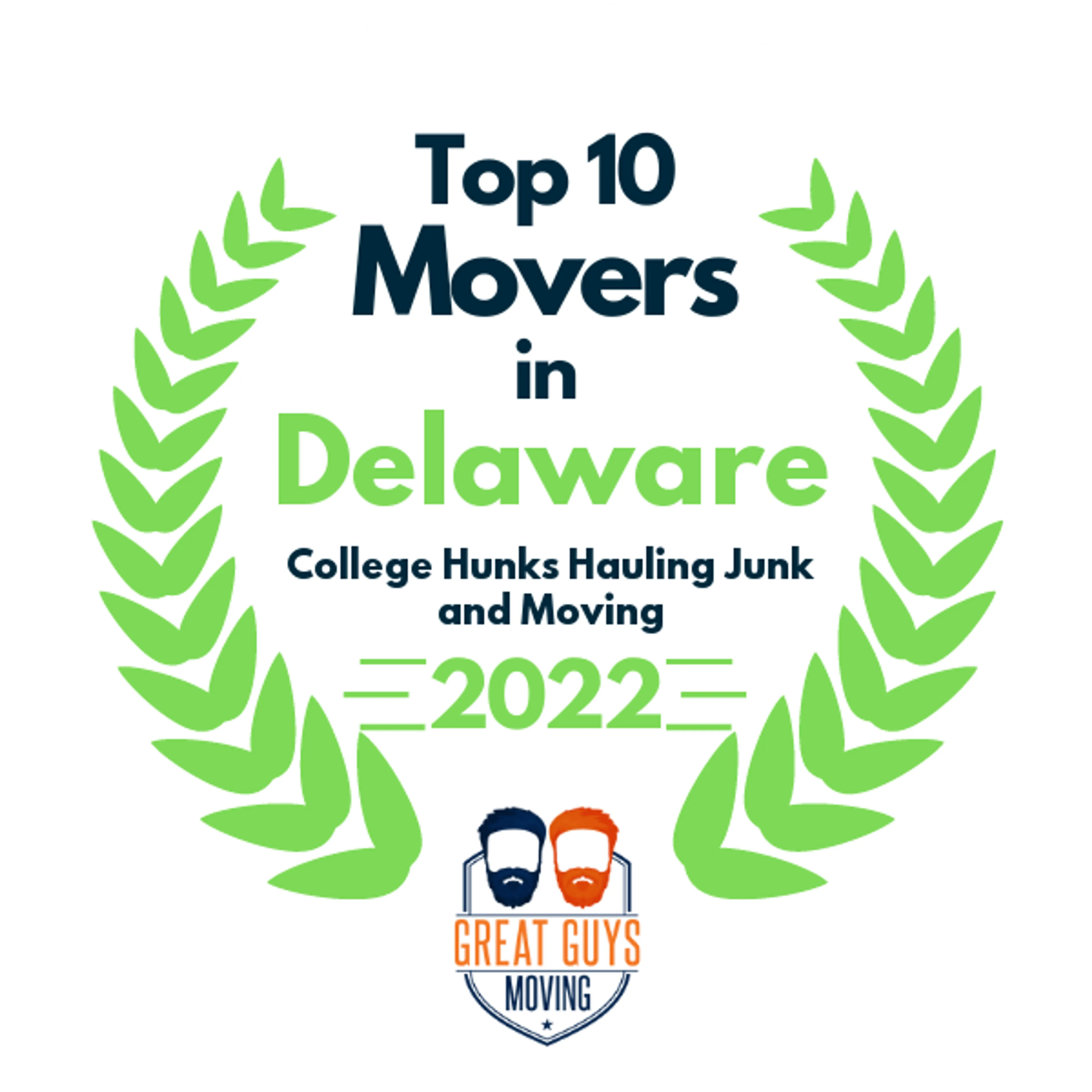 Top 10 Movers in Columbus, OH 2022 award