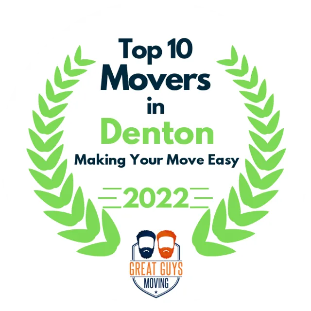 Top 10 Movers in Fort Worth, TX 2022 award